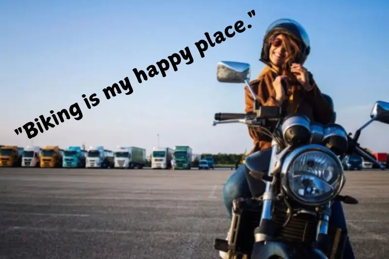 biking is my happy place.