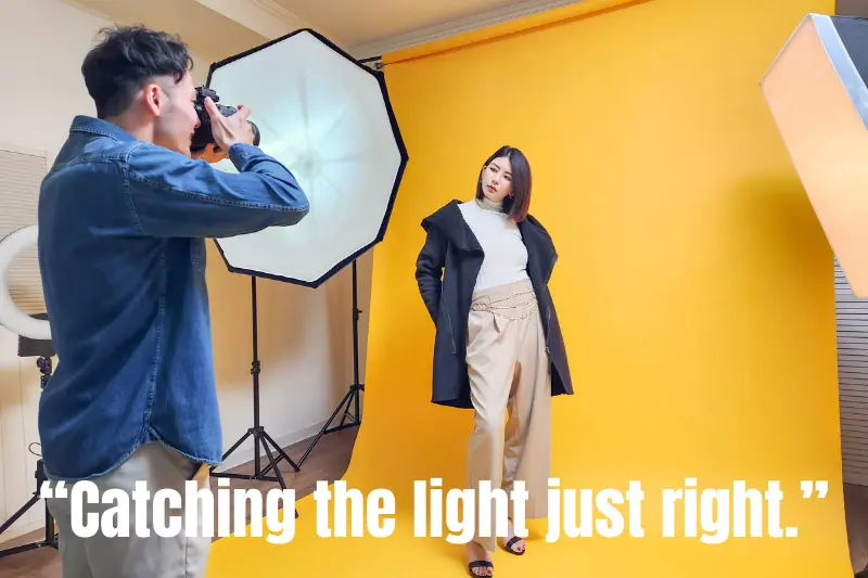 “catching the light just right.”