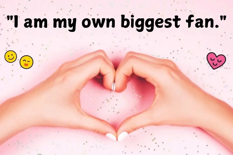i am my own biggest fan.