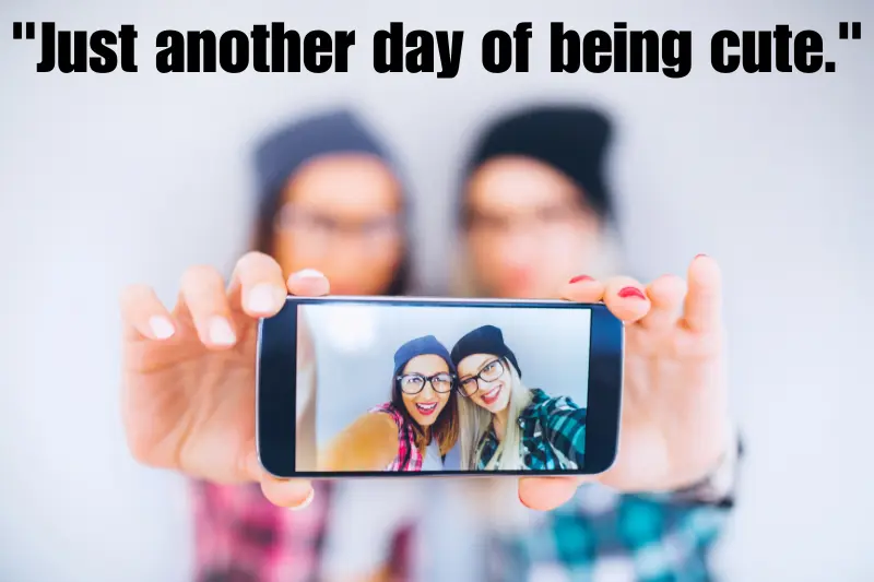 just another day of being cute. 