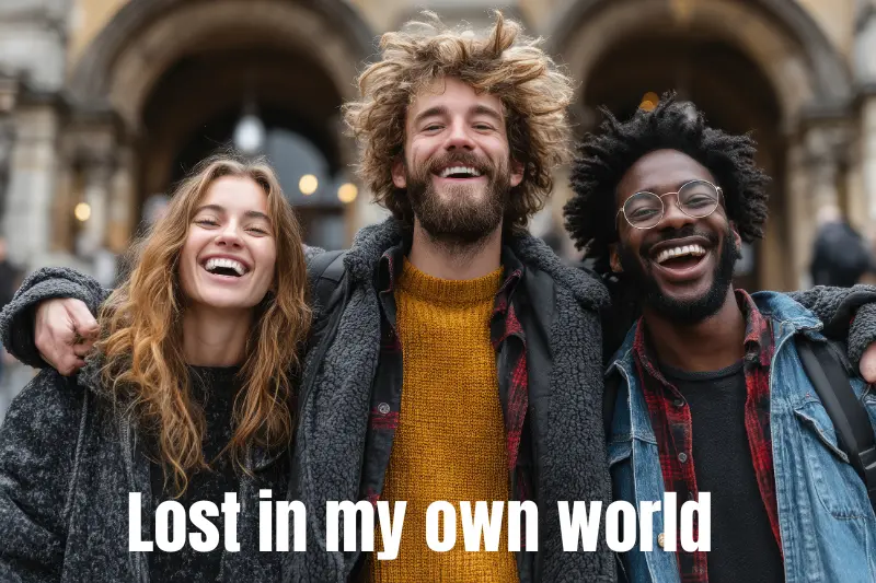 lost in my own world 