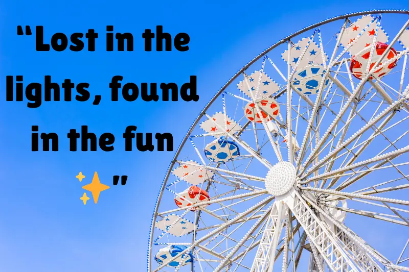 “lost in the lights, found in the fun ”