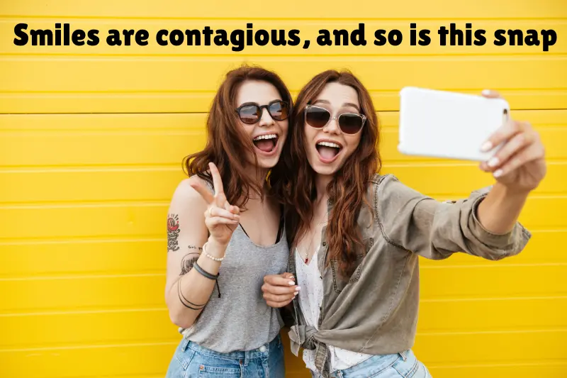 smiles are contagious, and so is this snap  