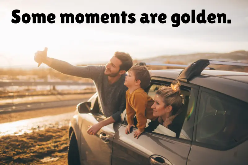 some moments are golden.