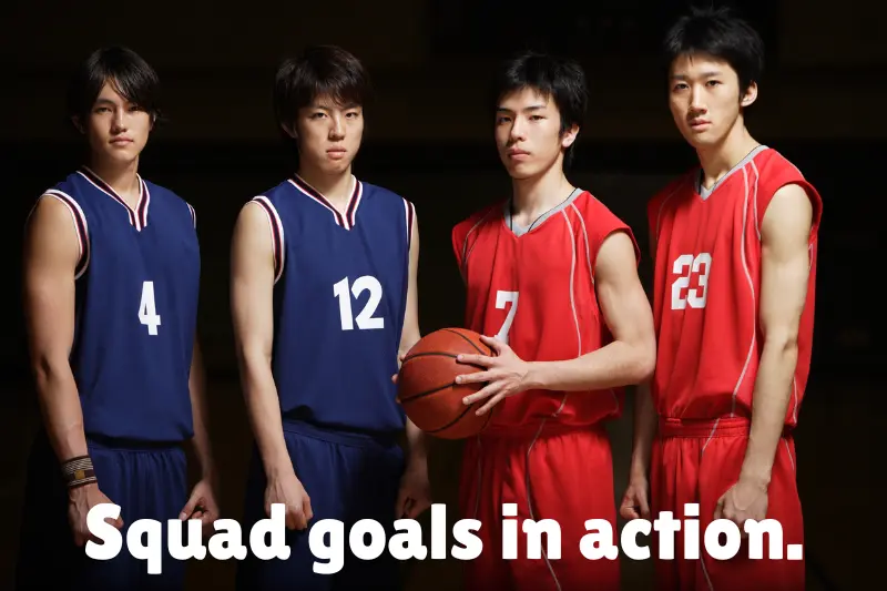 squad goals in action.